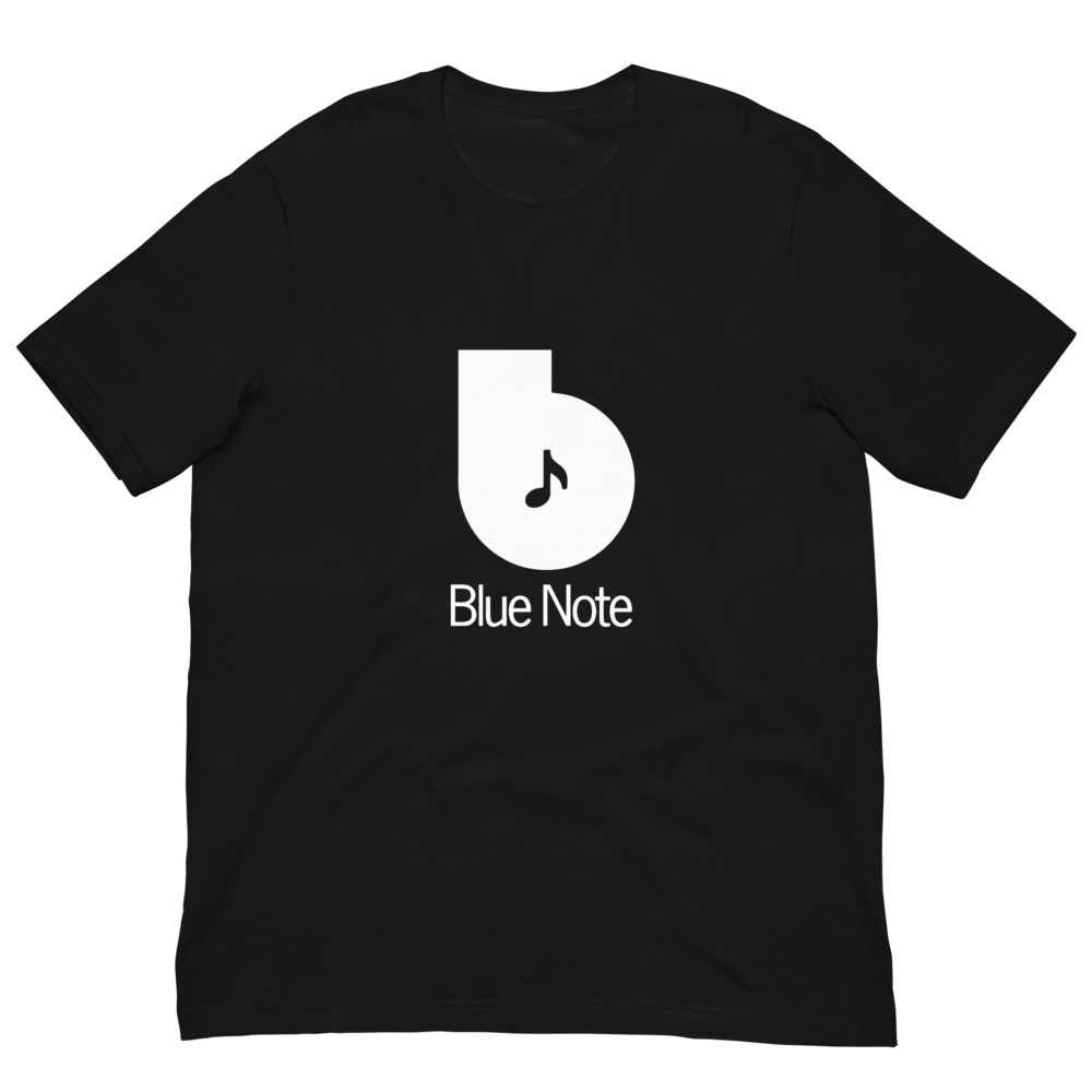 Blue Note B Logo T-Shirt Coton Noir Taille M