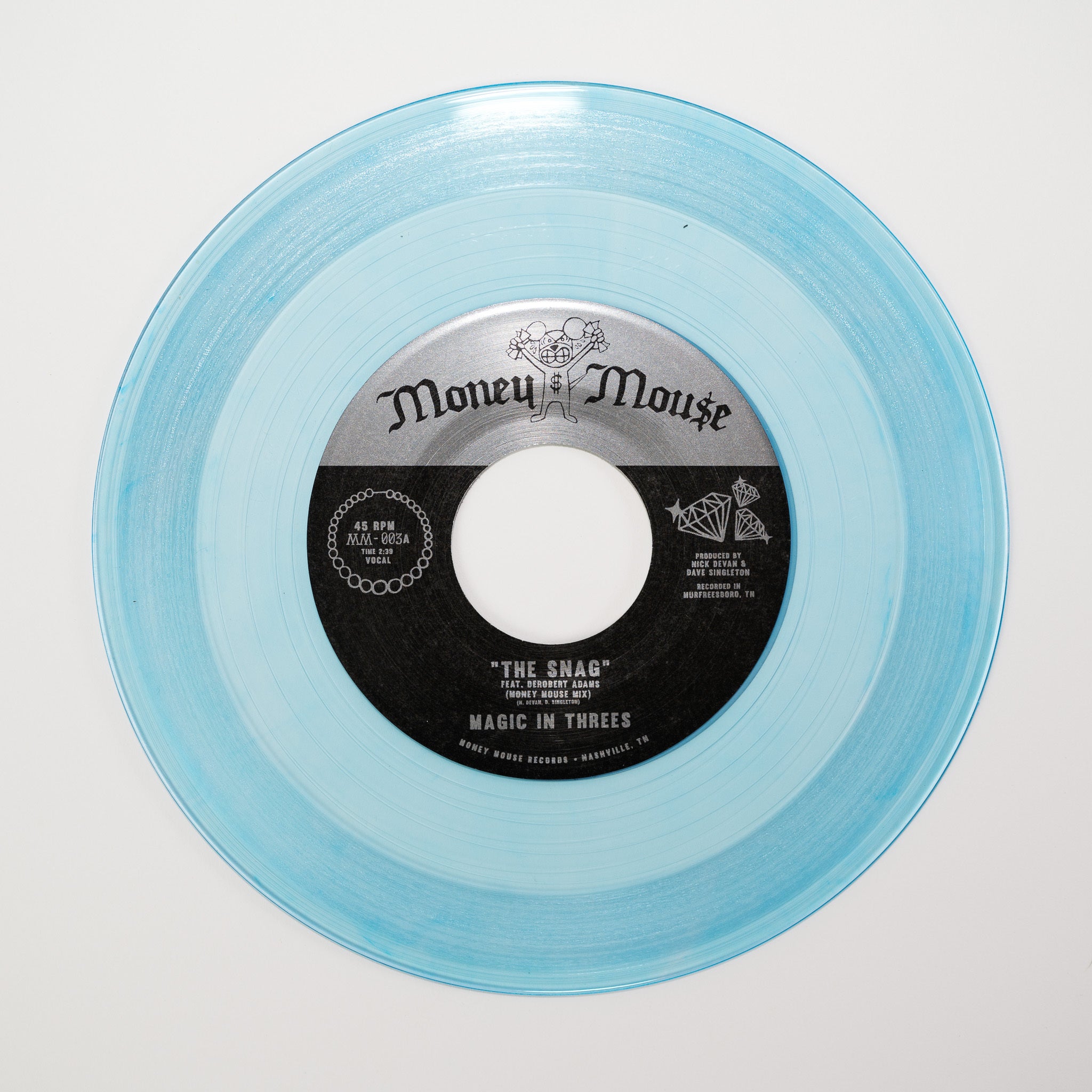 Magic In Threes The Snag vinyle 45T noir