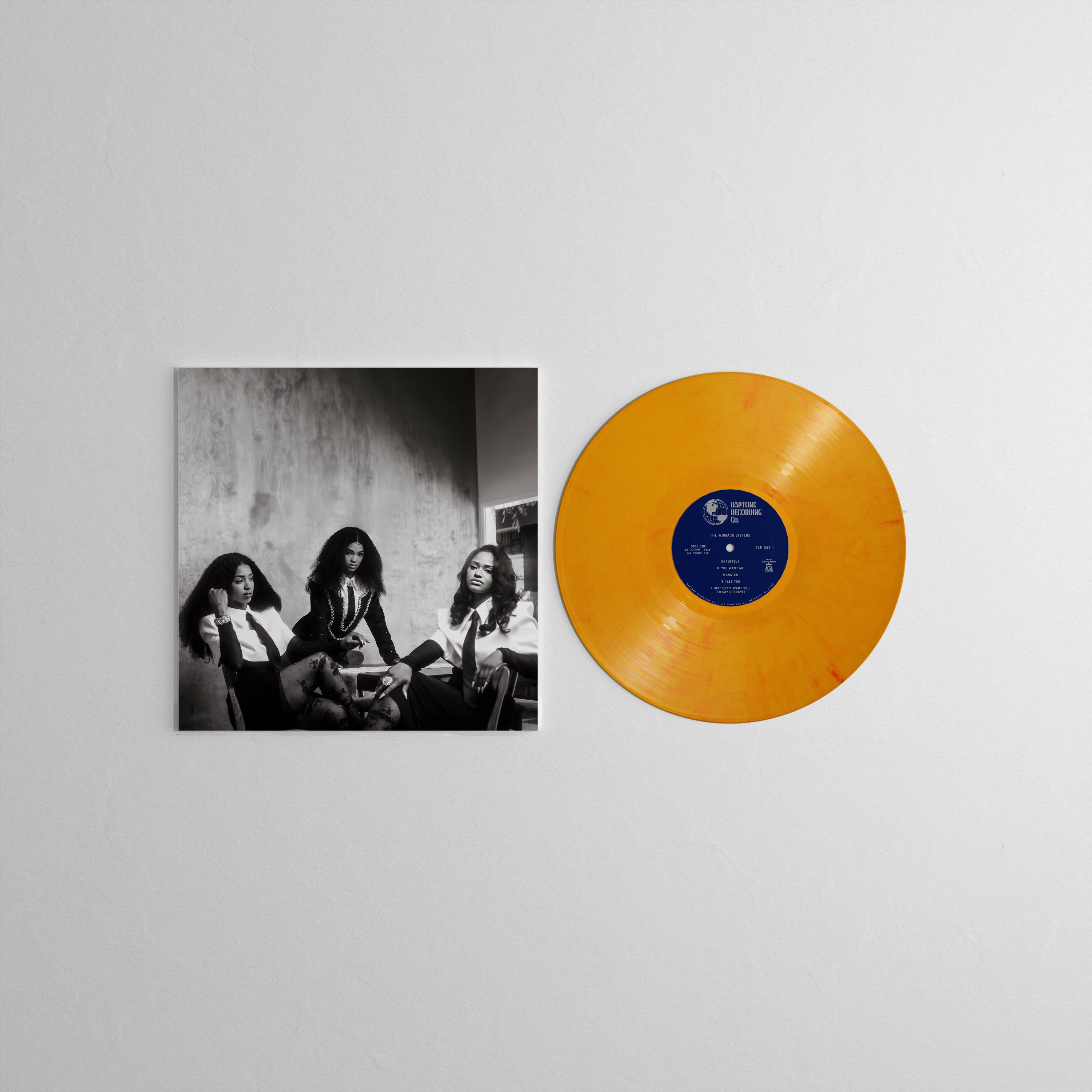 Womack Sisters Vinyle LP Orange Sunkissed Limité