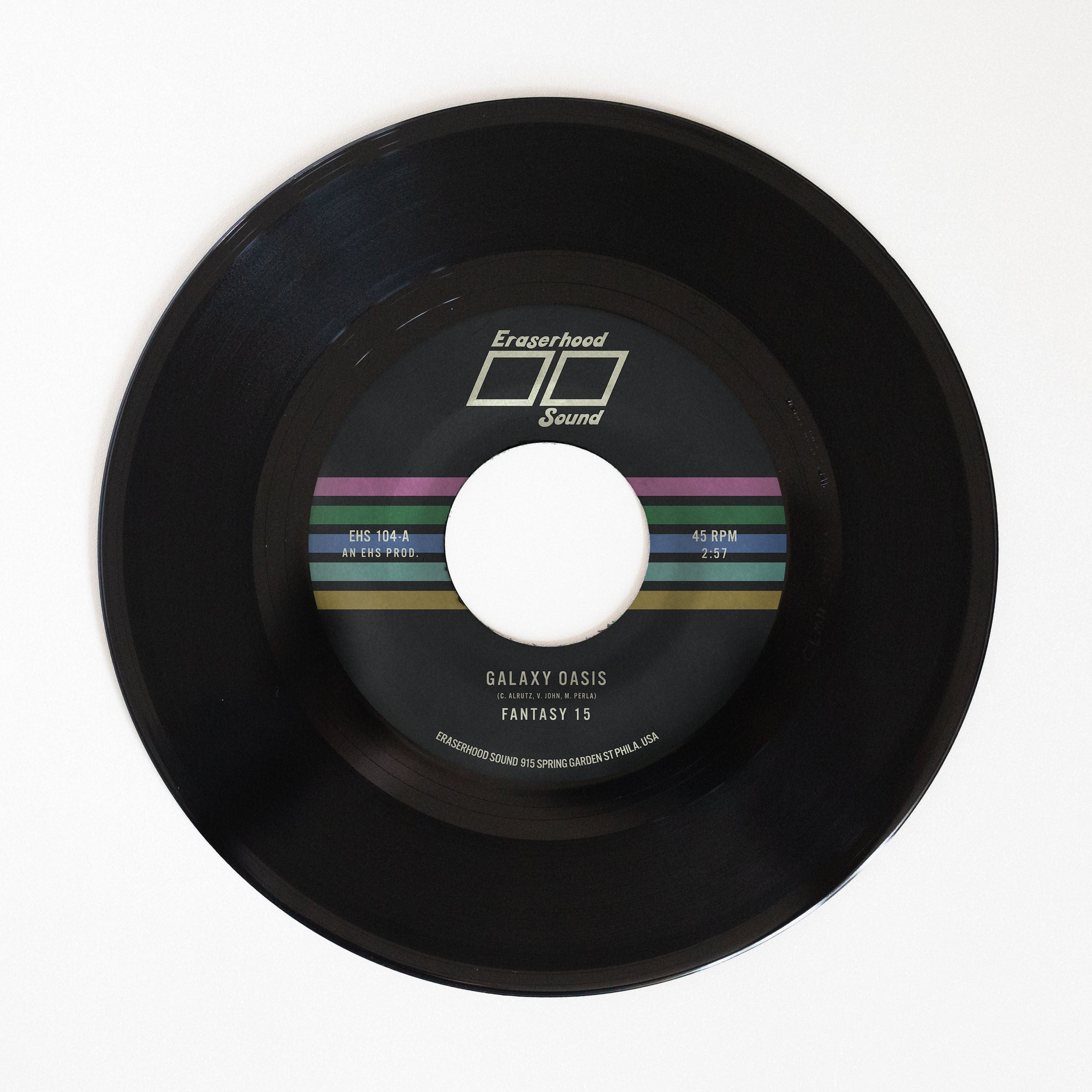 Fantasy 15 Galaxy Oasis 45 tours 7 pouces vinyle rose