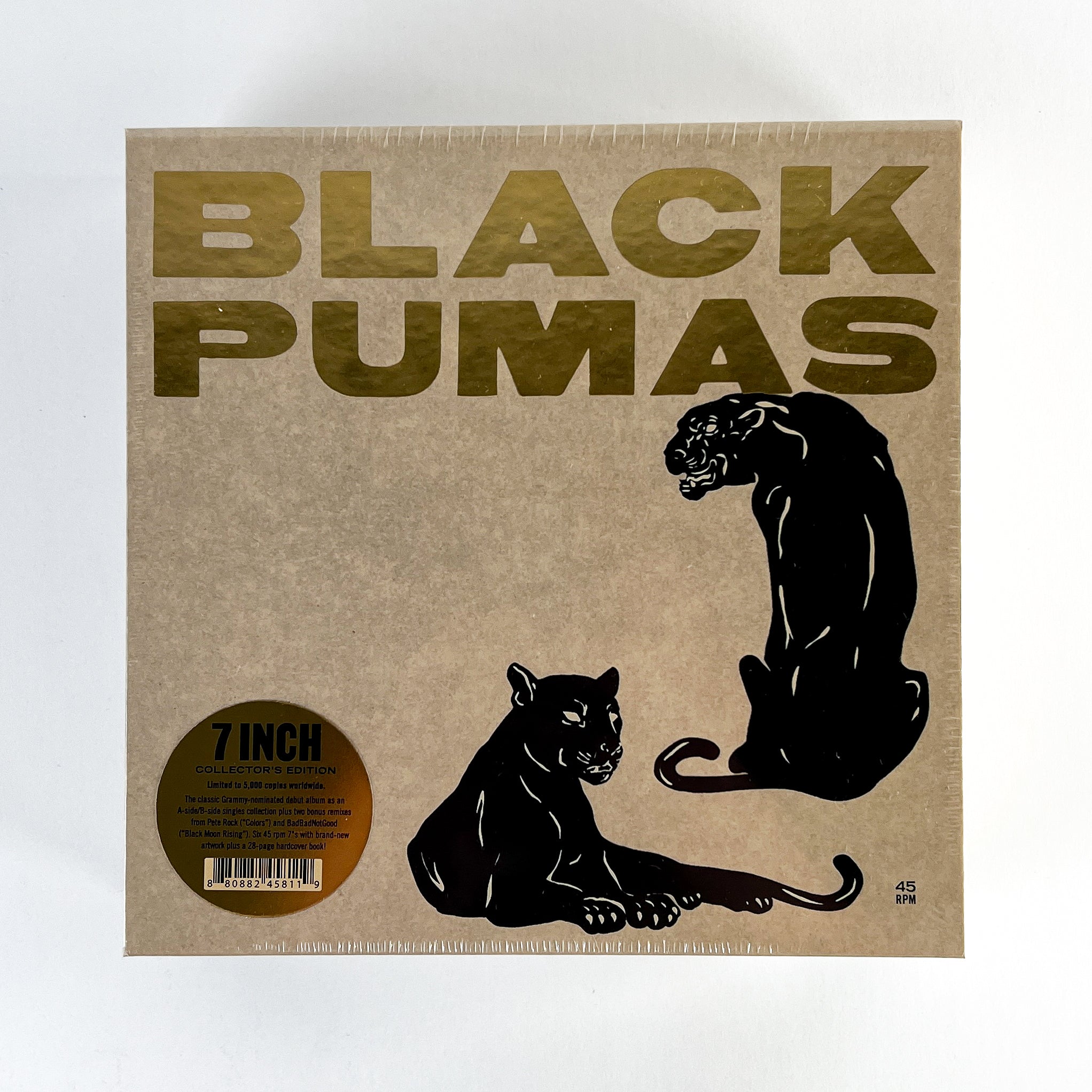 Black Pumas Collectors Edition coffret 6x7" vinyle 45T