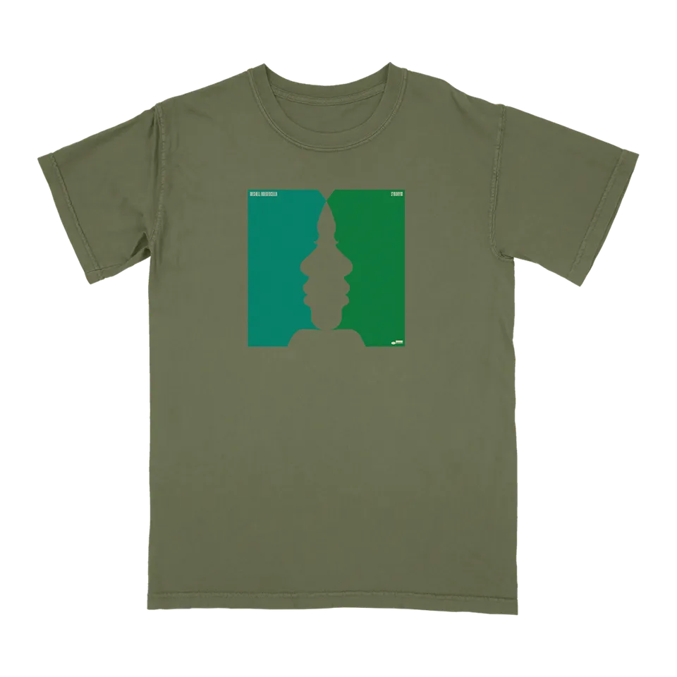 Blue Note Meshell Ndegeocello Synonym T-shirt vert coton