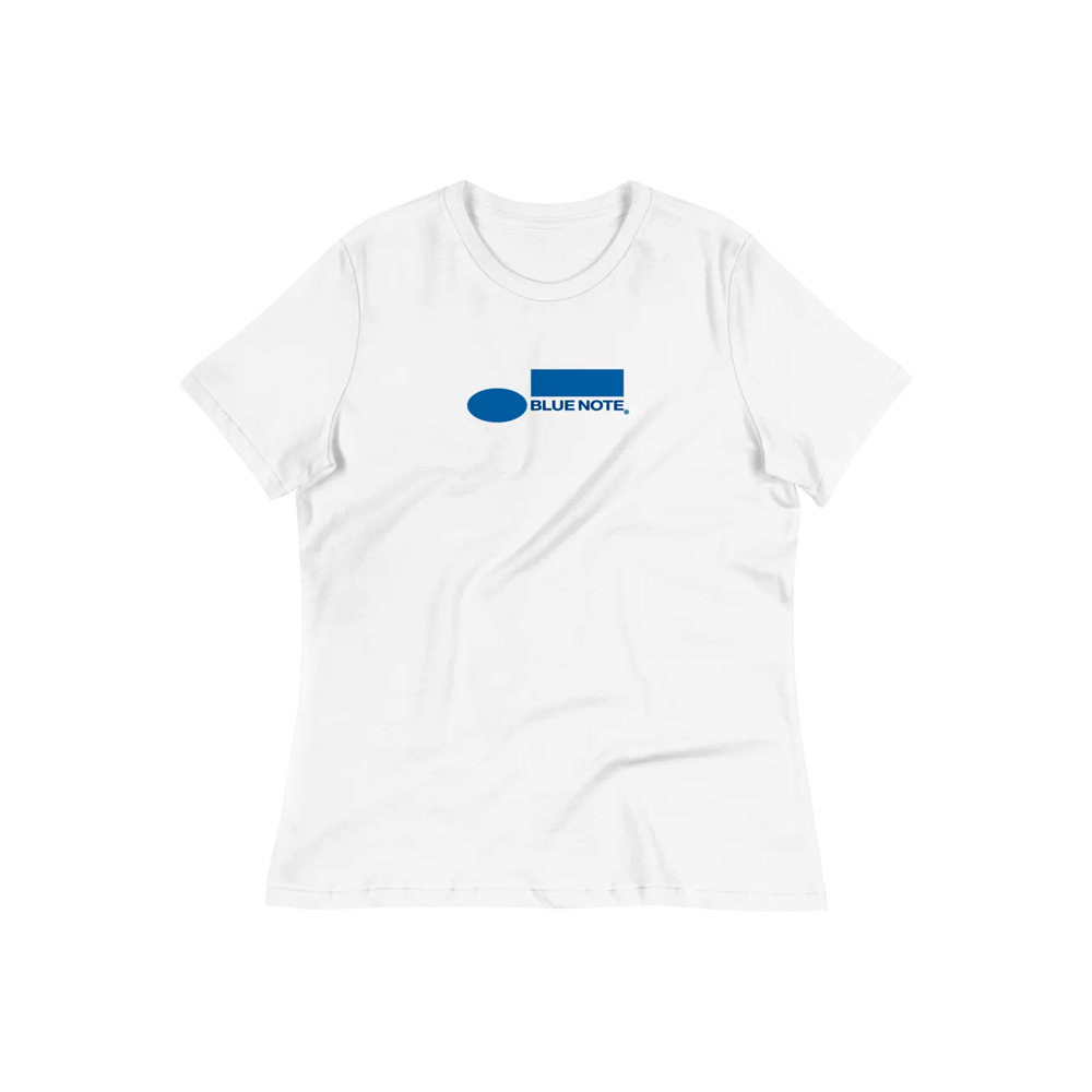 Blue Note Classic Logo T-shirt femme coton bleu marine