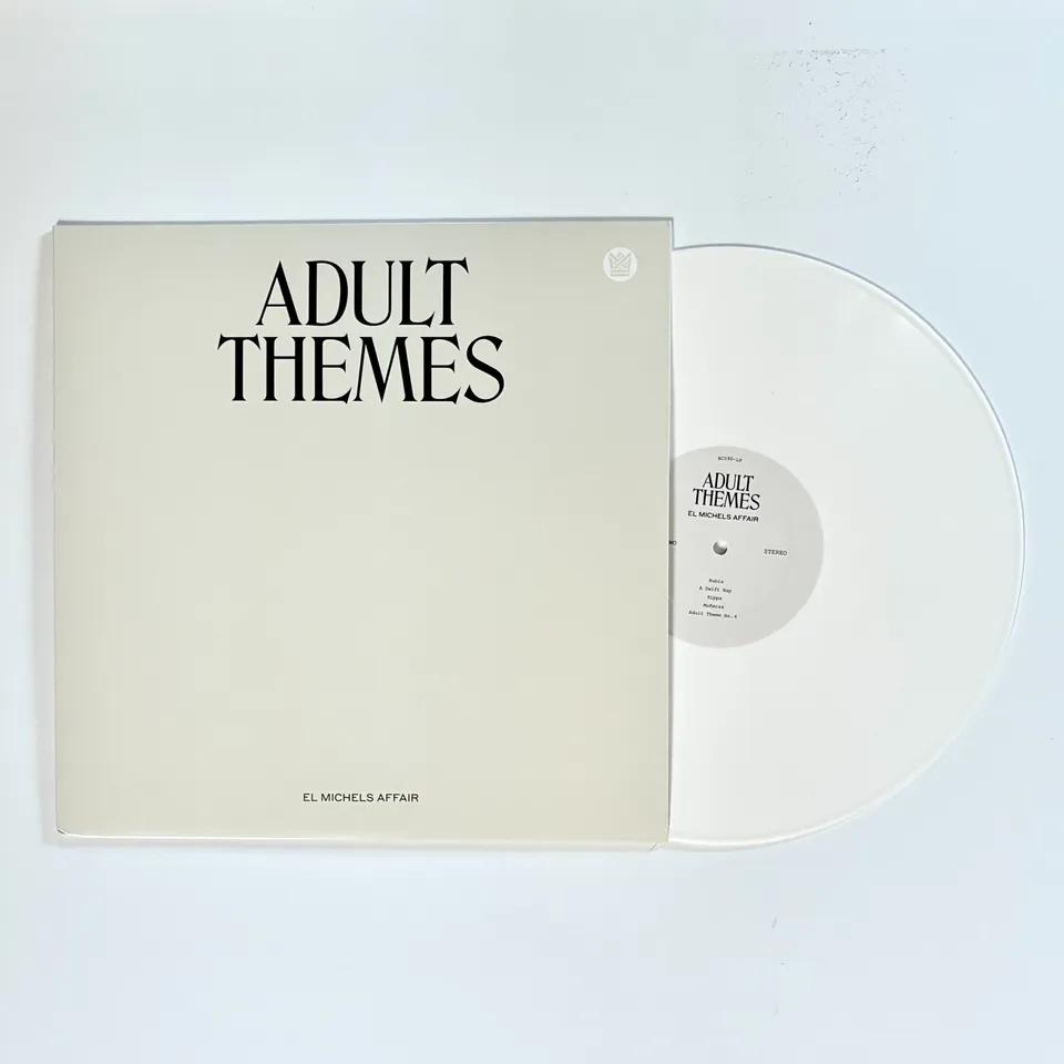 Big Crown Records Adult Themes vinyle blanc LP alternate