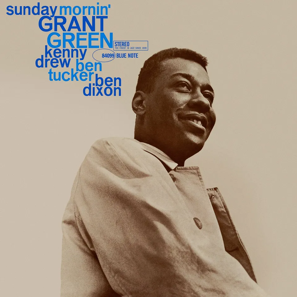 Grant Green Sunday Mornin vinyle LP bleu 180g jazz