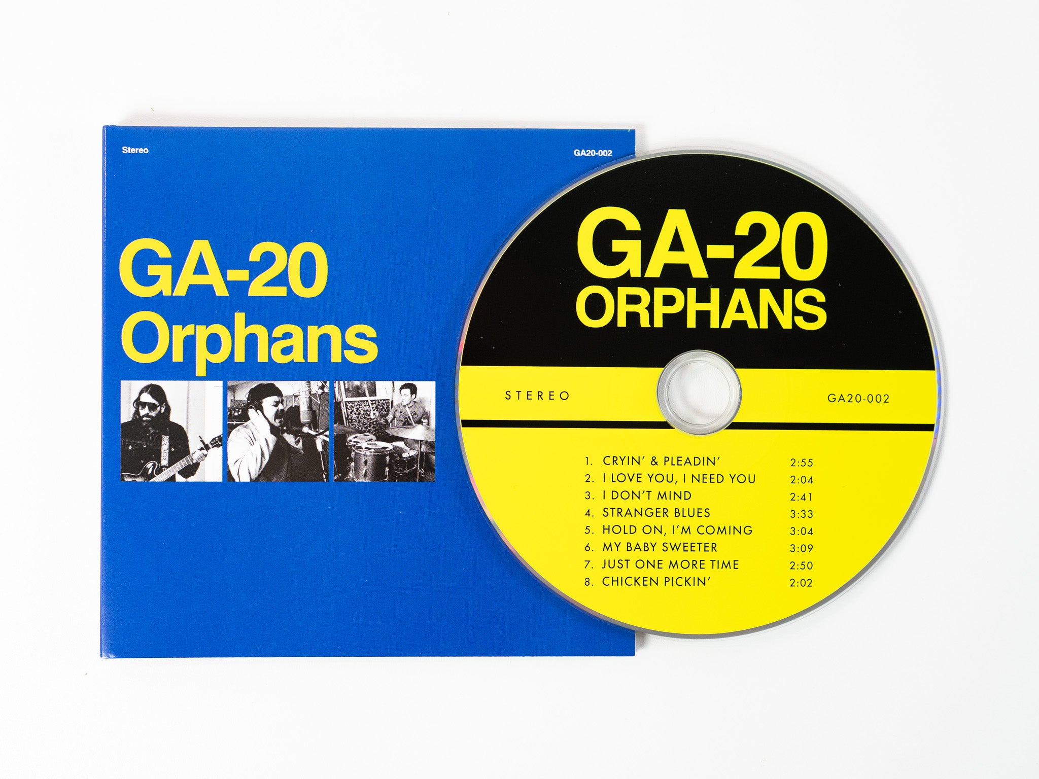 GA-20 Orphans vinyle LP sunspot blues