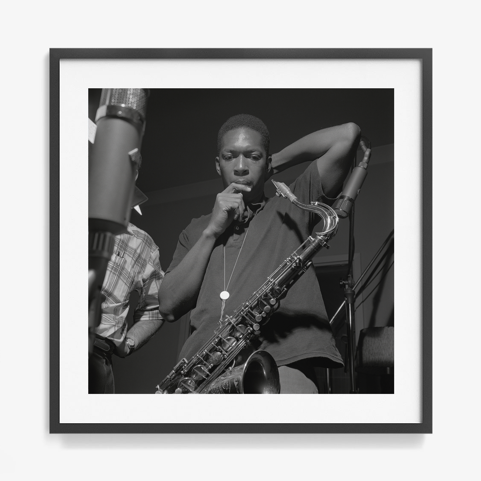 John Coltrane Blue Train Print Art 18x18 Non Encadré