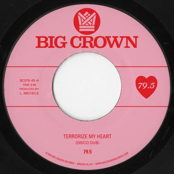 79.5 Terrorize My Heart 45 tours disco dub