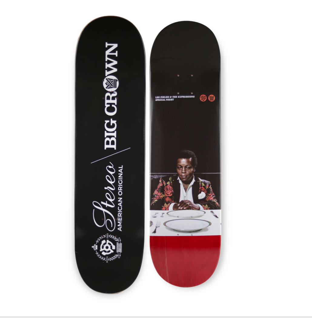 Special Night Stereo SkateBoard Deck planche collector