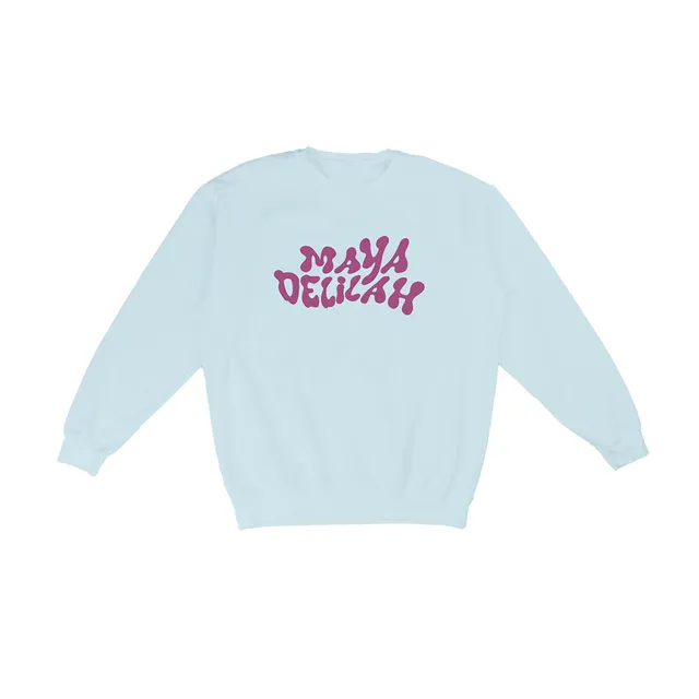 Blue Note Maya Delilah Logo Crewneck sweat chambray taille M