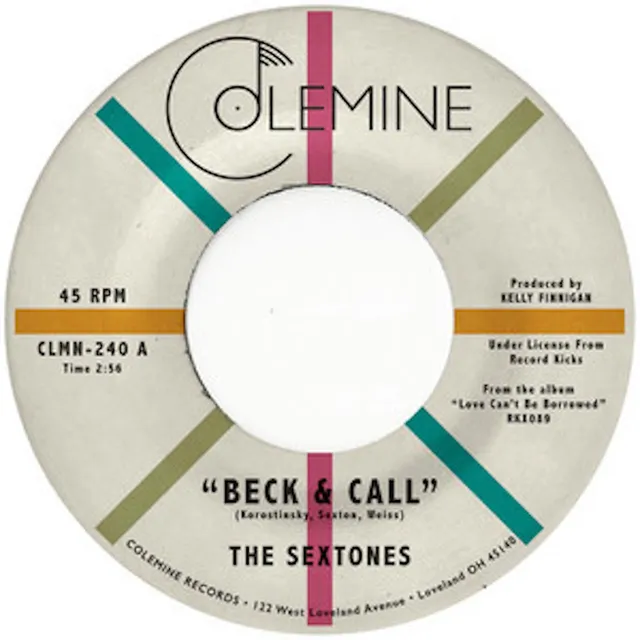 Colemine The Sextones Beck & Call 45 tours vinyle rose soul 60s