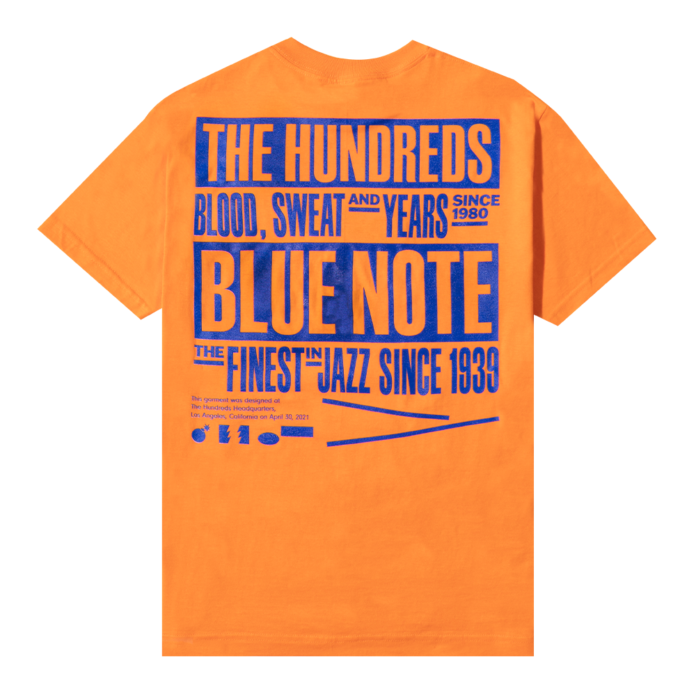 Blue Note Finest T-shirt coton noir logo brodé