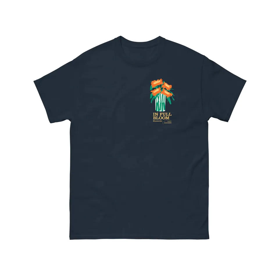 Blue Note Bluewerks In Full Bloom T-shirt coton Navy