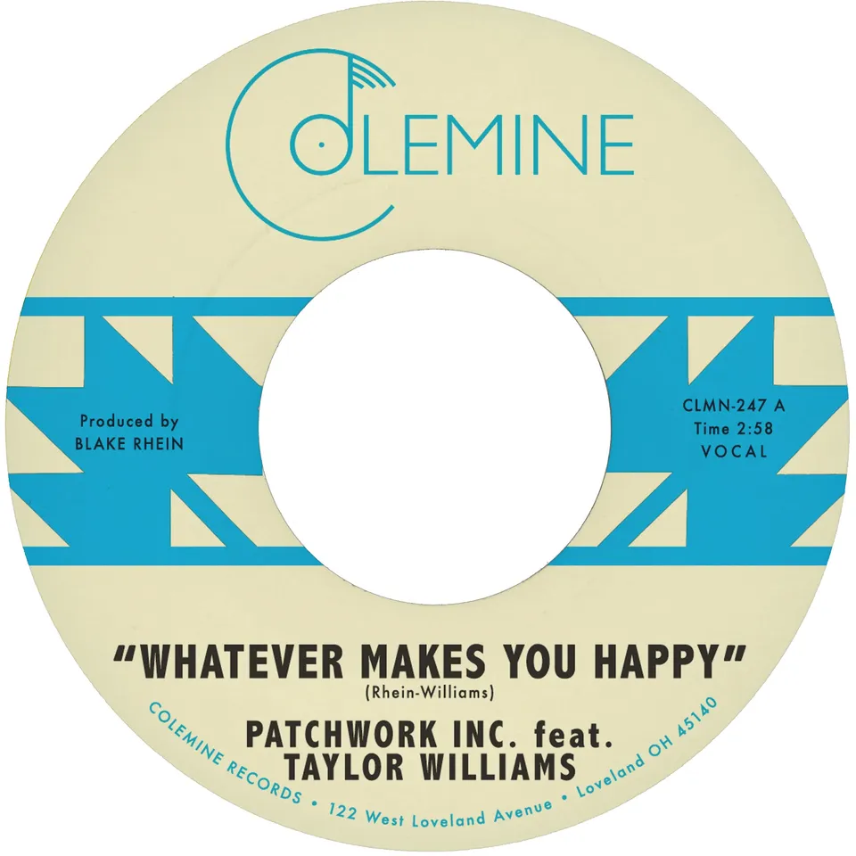 Patchwork Inc. Whatever Makes You Happy 45T Bleu