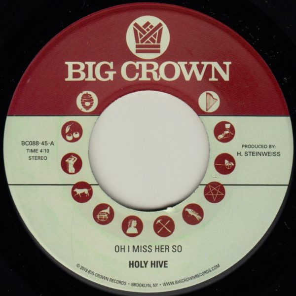 Holy Hive Oh I Miss Her So 45t vinyle single folk soul