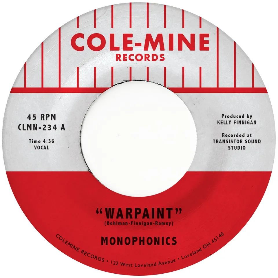 Monophonics Warpaint single 7 pouces vinyle marbré