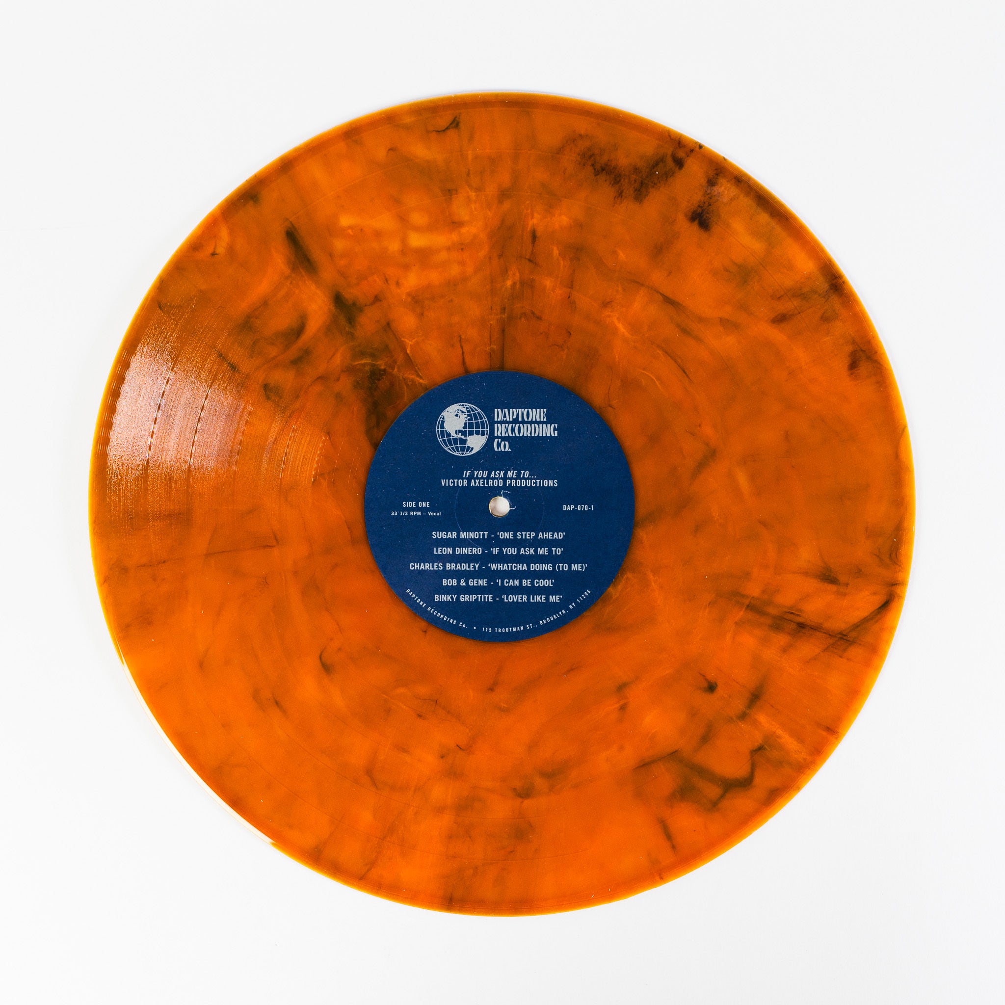 Victor Axelrod If You Ask Me To Vinyle LP orange reggae