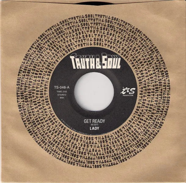 Lady Get Ready 45 tours single soul Truth & Soul