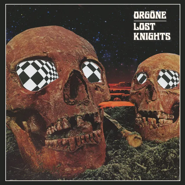 Orgone Lost Knights vinyle LP marbré blanc noir