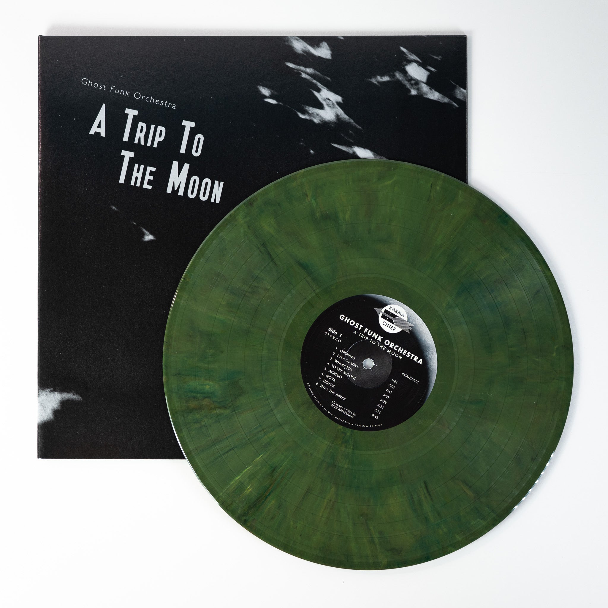 Ghost Funk Orchestra Trip To The Moon LP vinyle psyché