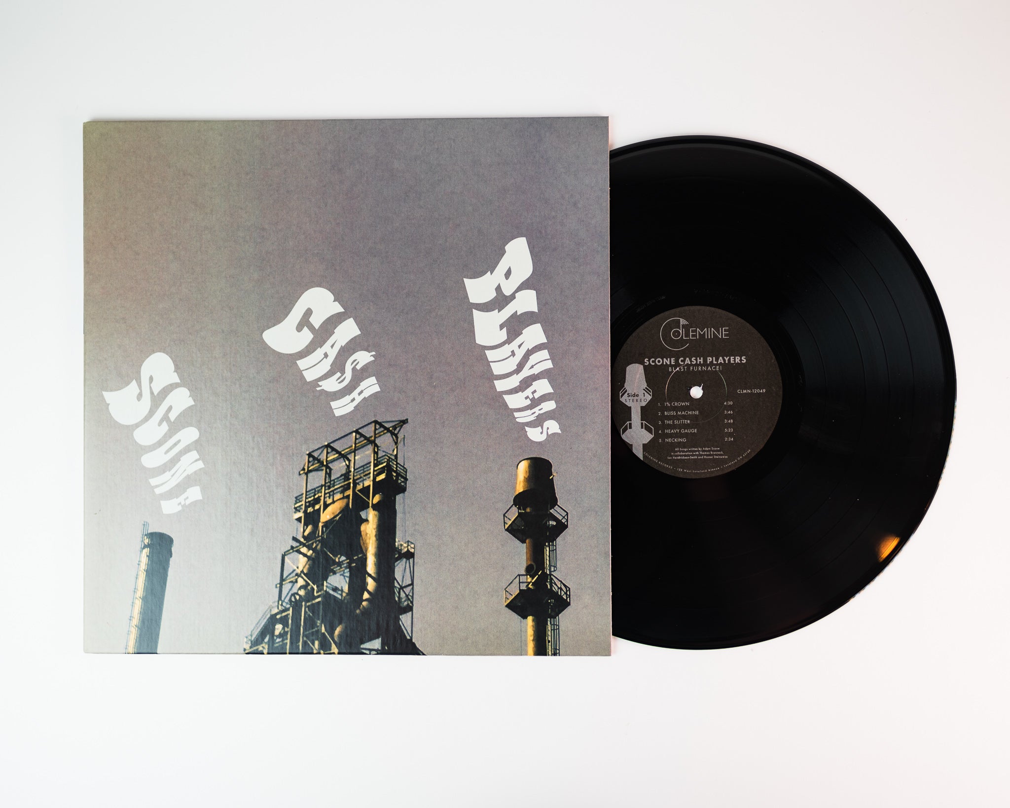 Scone Cash Players Blast Furnace! vinyle LP rouge funk