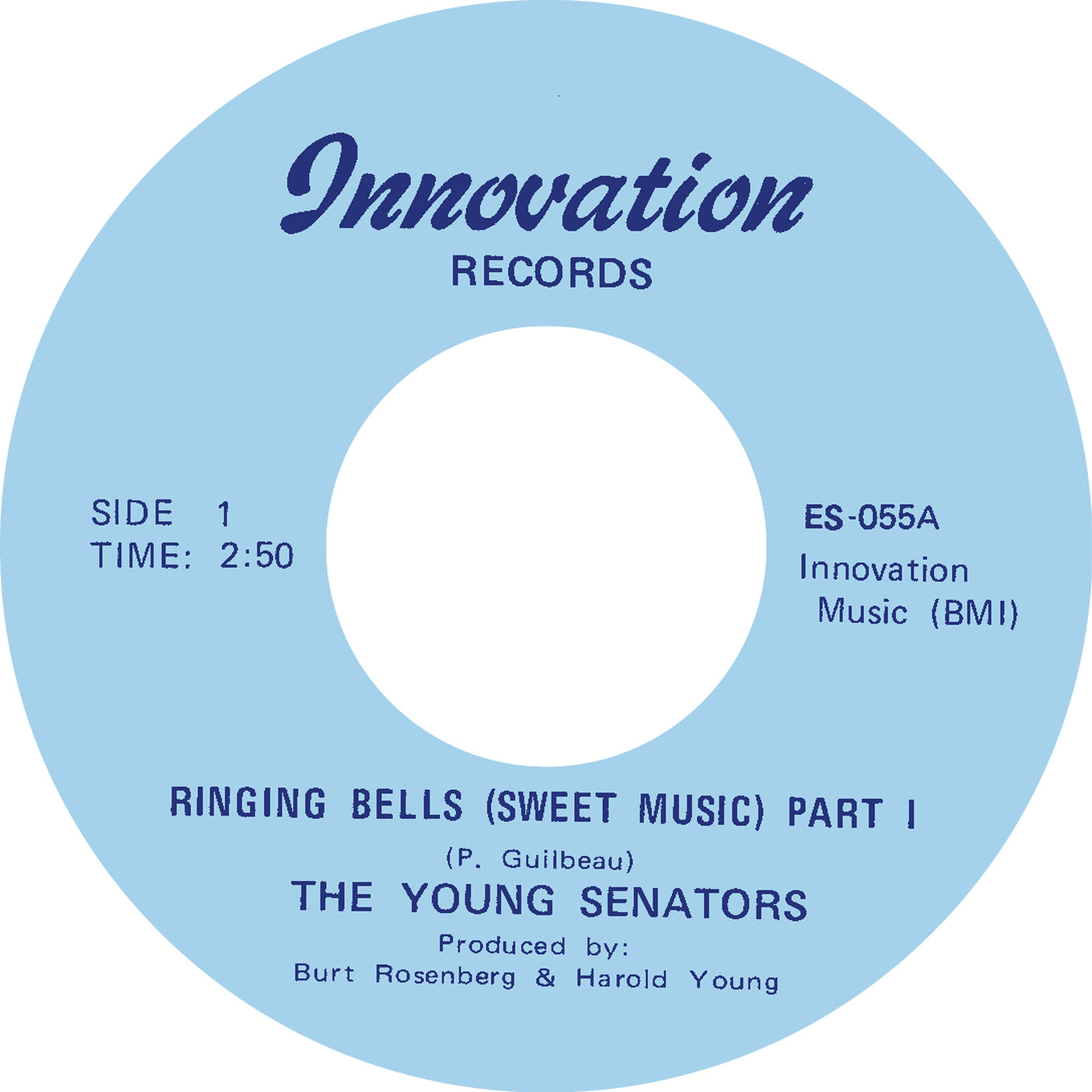 Young Senators Ringing Bells 45T single vinyle soul