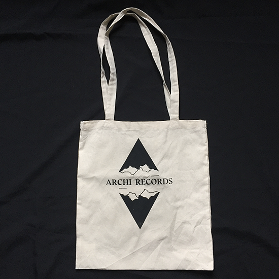 Archi Records Tote Bags tote bag sérigraphié coton