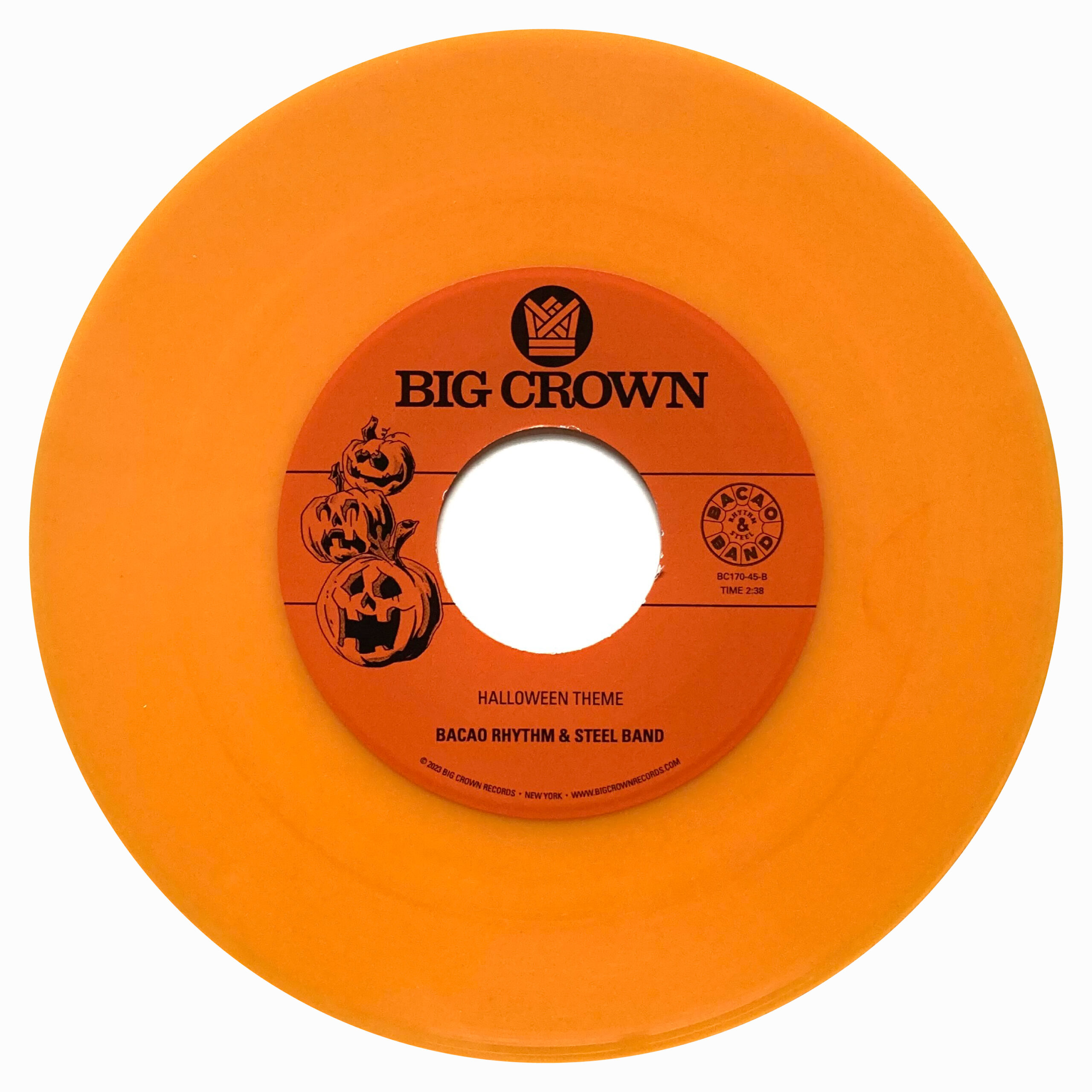 Big Crown Bacao Stranger Things Theme 45T vinyle 7 pouces