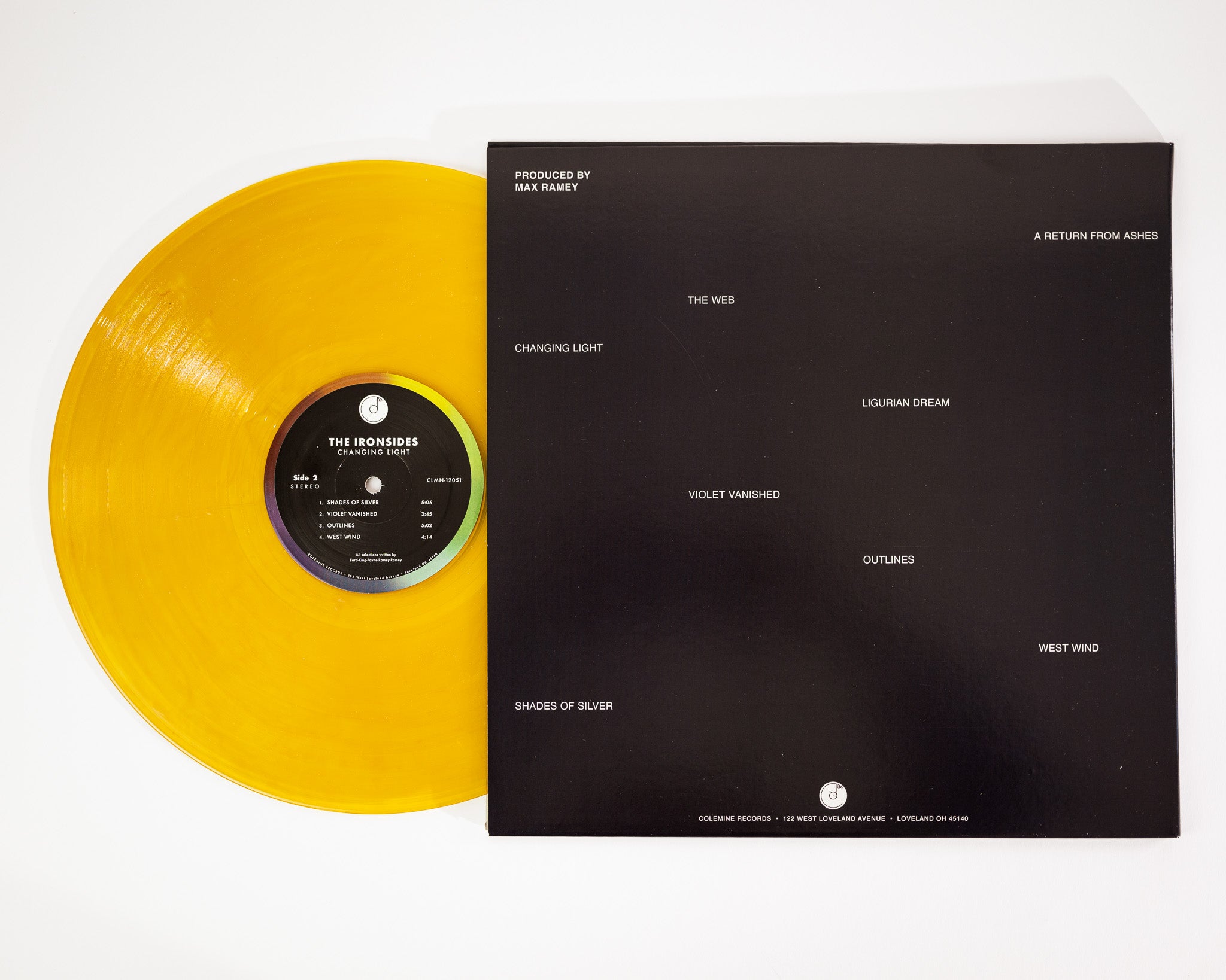 The Ironsides Changing Light vinyle LP noir soul cinématique