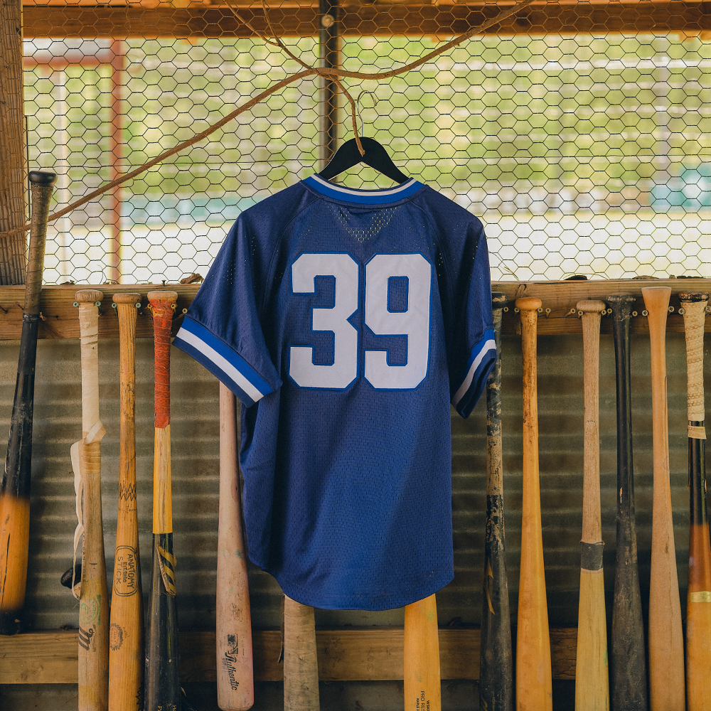 Blue Note Baseball Mesh Batting Practice Jersey maillot polyester