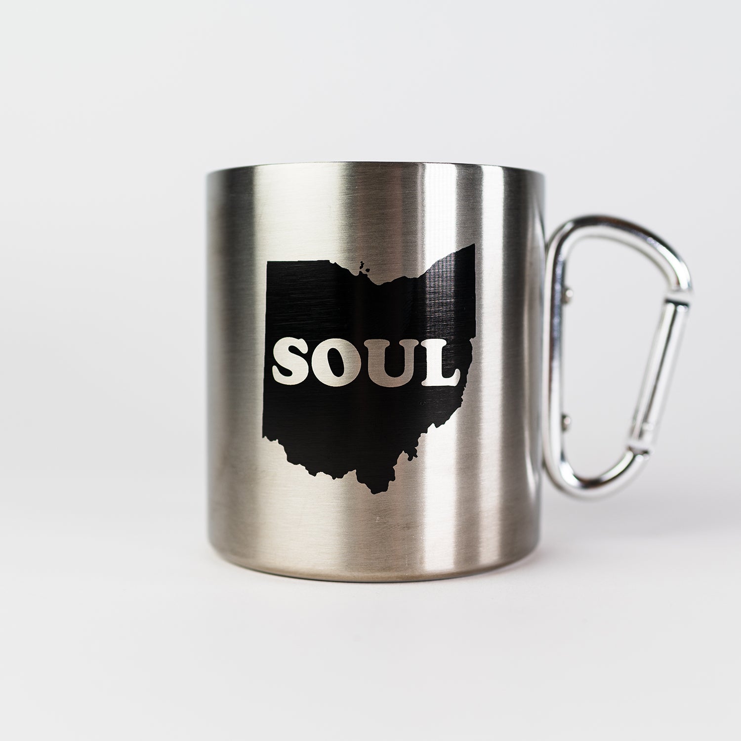 Colemine Ohio Soul Camping Mug aluminium mousqueton