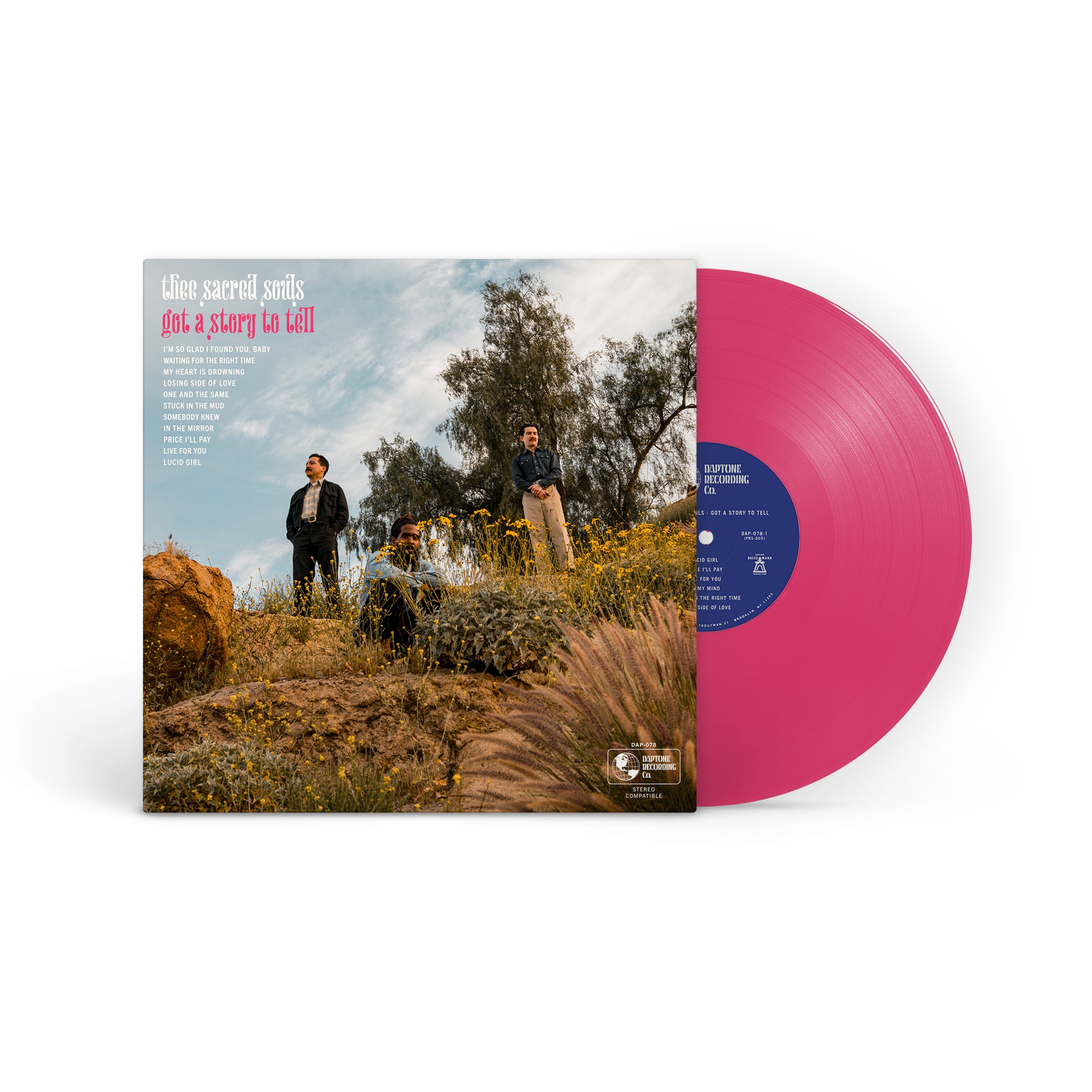 Thee Sacred Souls Got A Story To Tell LP soul vinyle rose