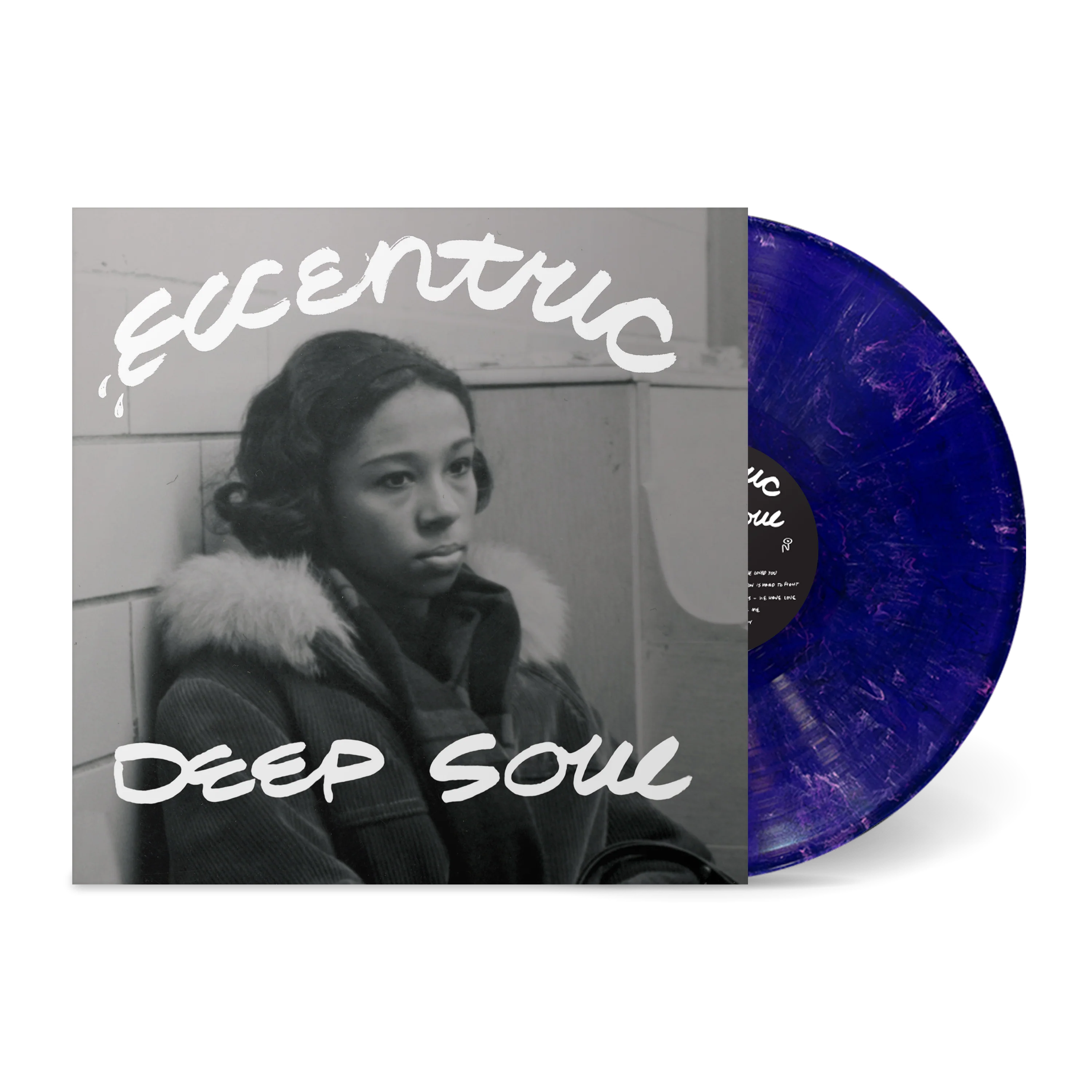 Eccentric Deep Soul compilation vinyle violet splatter LP