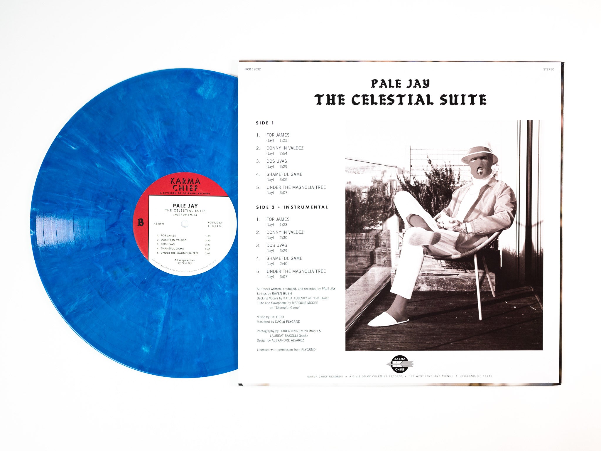 Pale Jay The Celestial Suite LP vinyle bleu édition limitée