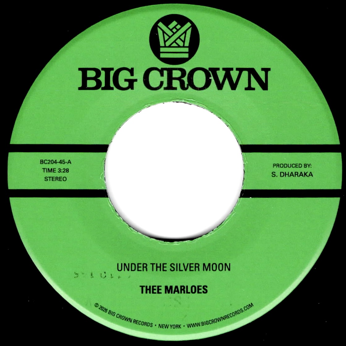 Big Crown Thee Marloes Silver Moon single vinyle 45 tours soul