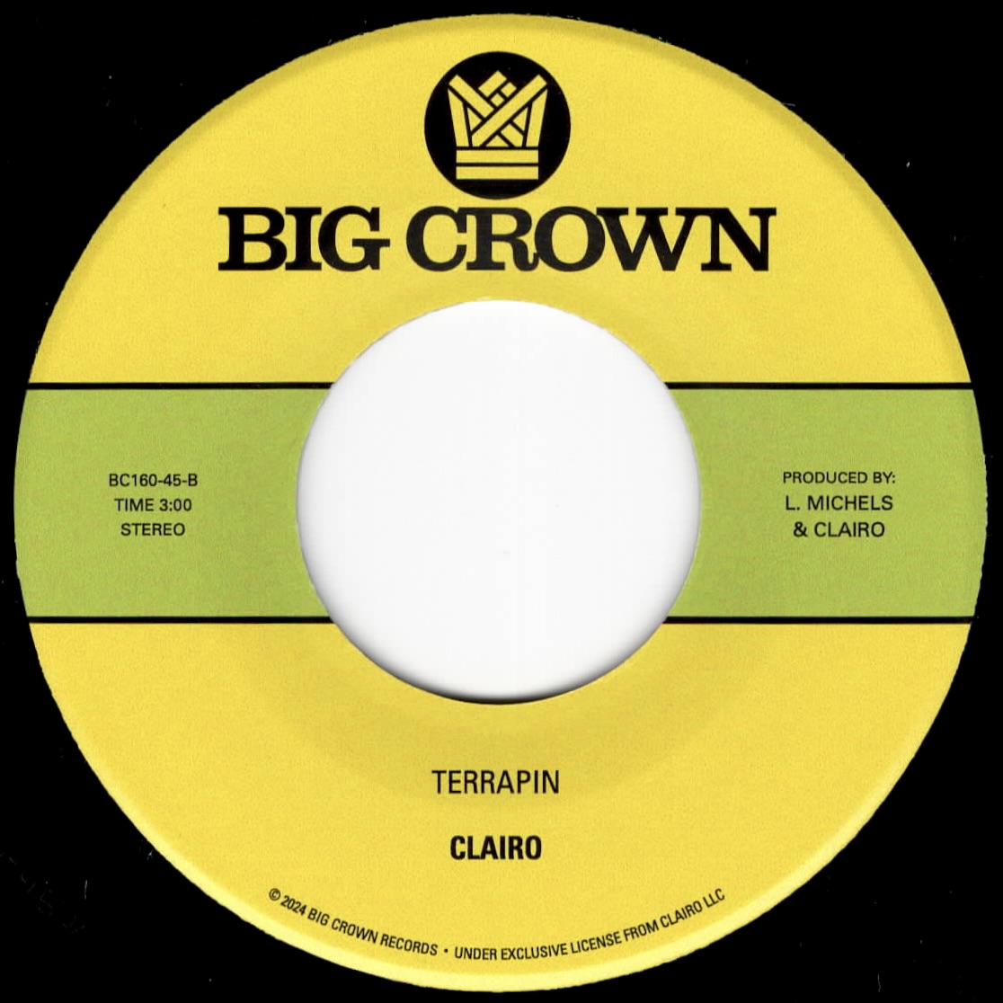 Big Crown Records Juna b/w Terrapin 7" Clairo limitée