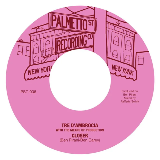 Tre D'Ambrocia Closer vinyle 45 tours PST-006