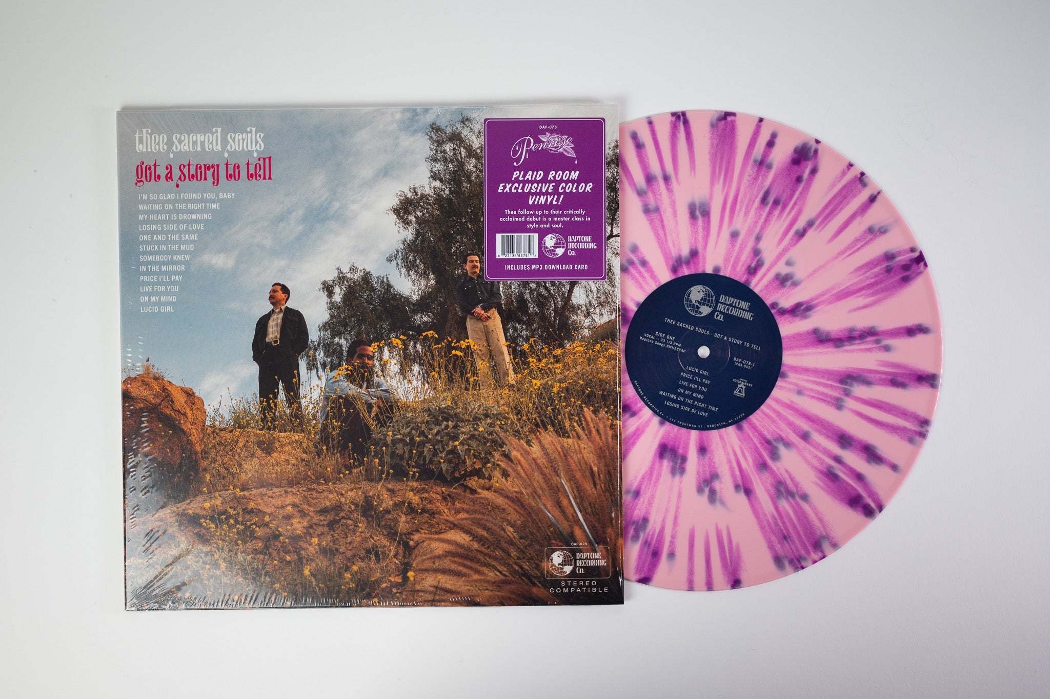 Thee Sacred Souls Got A Story To Tell LP soul vinyle rose