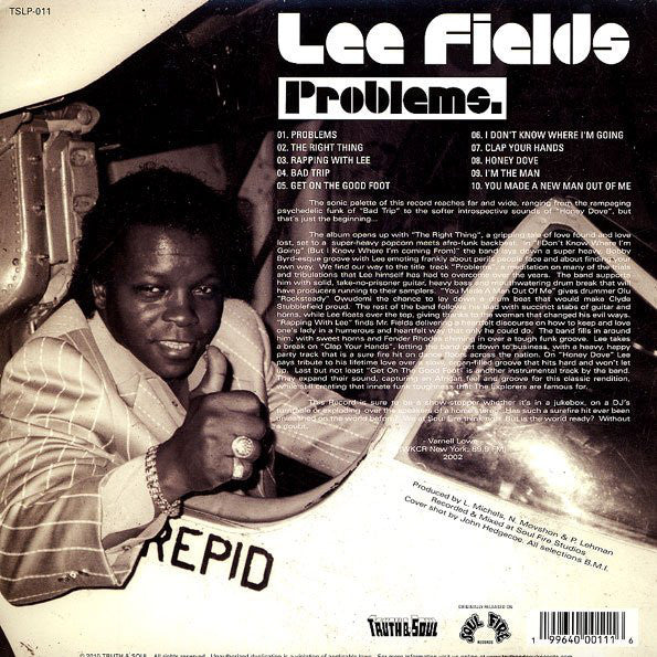 Lee Fields Problems Vinyle LP Réédition Truth & Soul