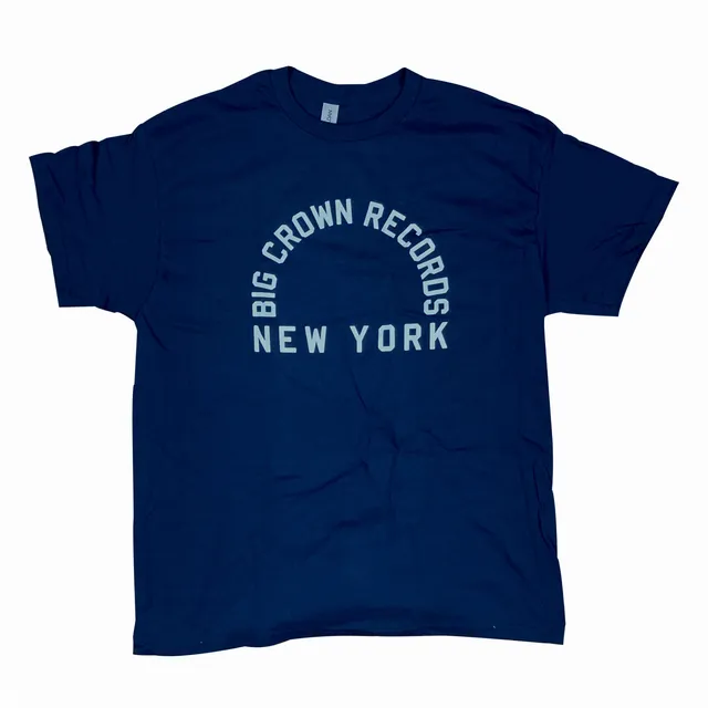 Big Crown YIA T-Shirt t-shirt bleu marine coton
