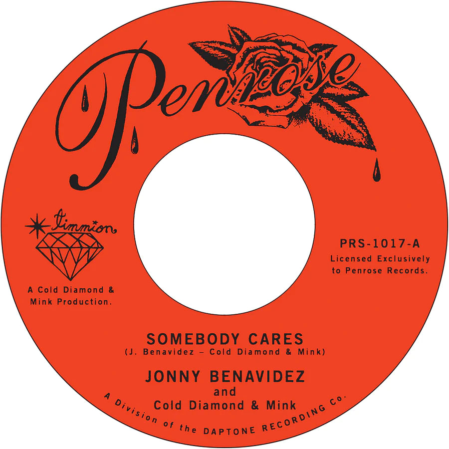 Jonny Benavidez Somebody Cares 45 tours vinyle sweet soul