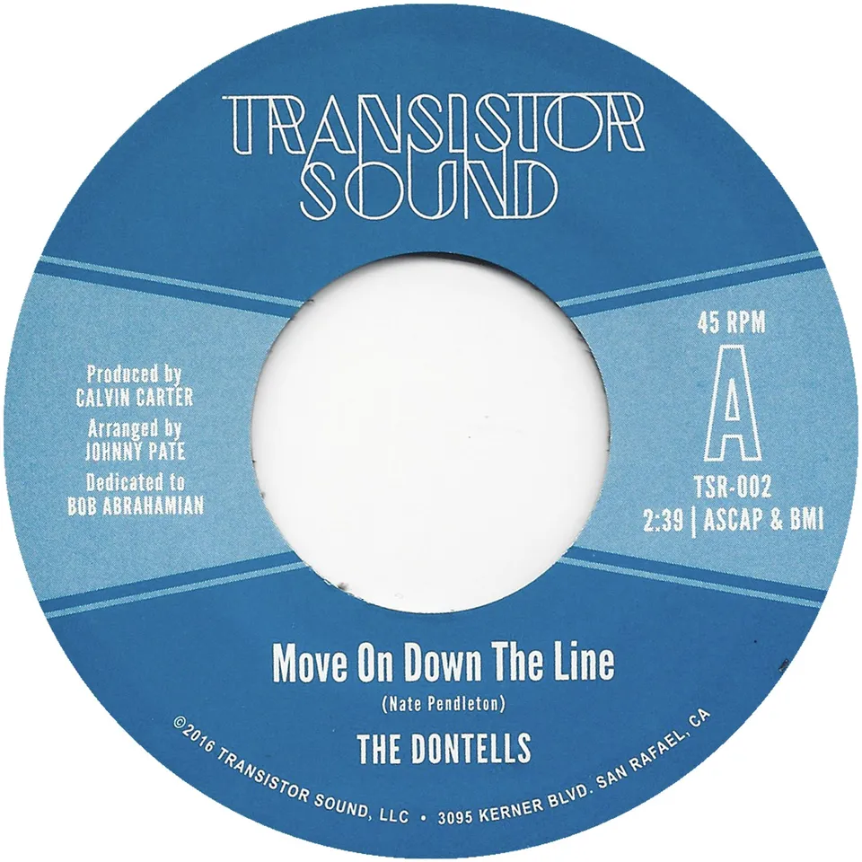 The Dontells Move On Down The Line vinyle 45T