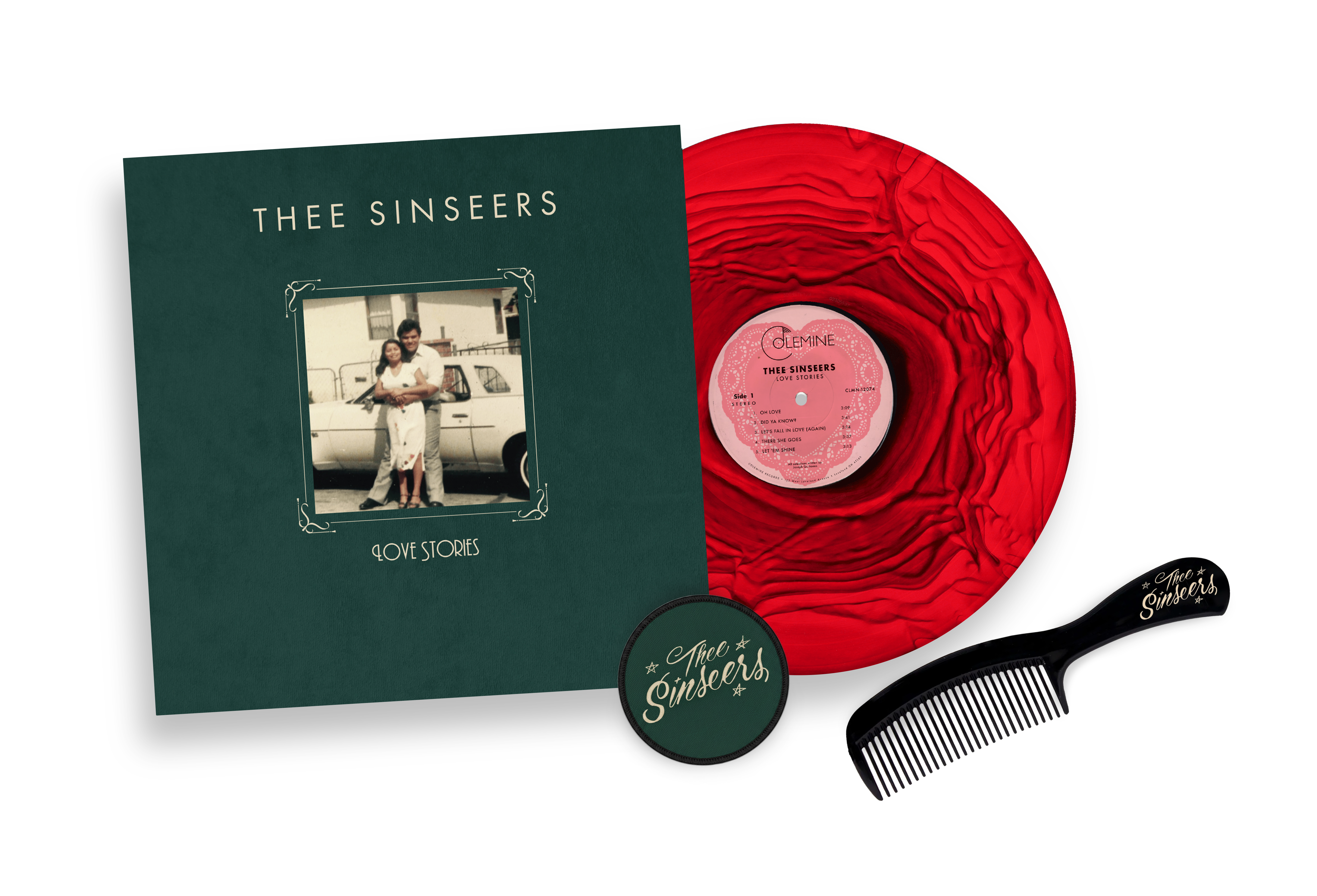 Thee Sinseers Love Stories vinyle LP sweet soul jaune