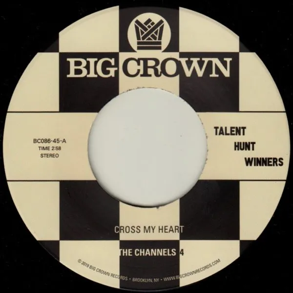 Big Crown Cross My Heart Groovin 45T vinyle 7 pouces soul