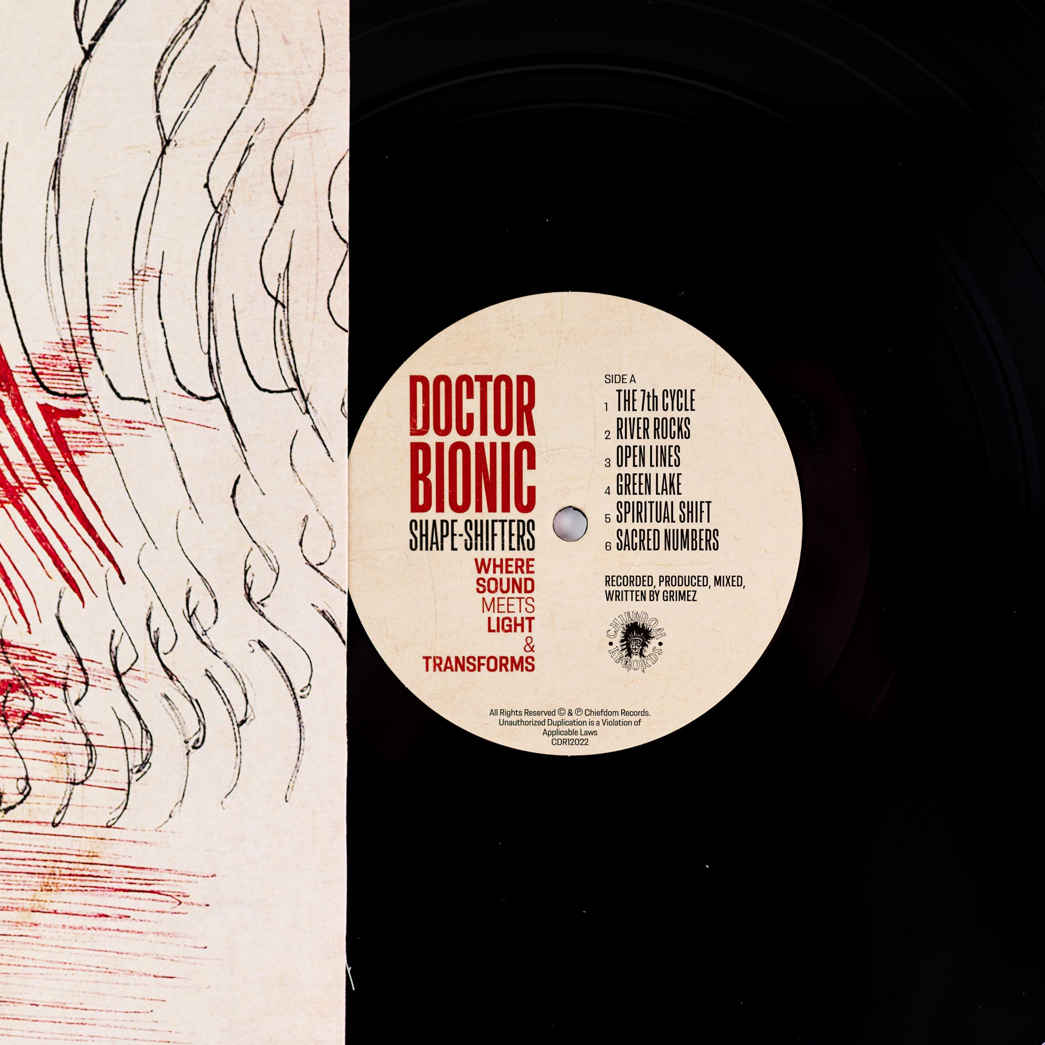 Doctor Bionic Shape Shifters LP soul-jazz dub instrumental