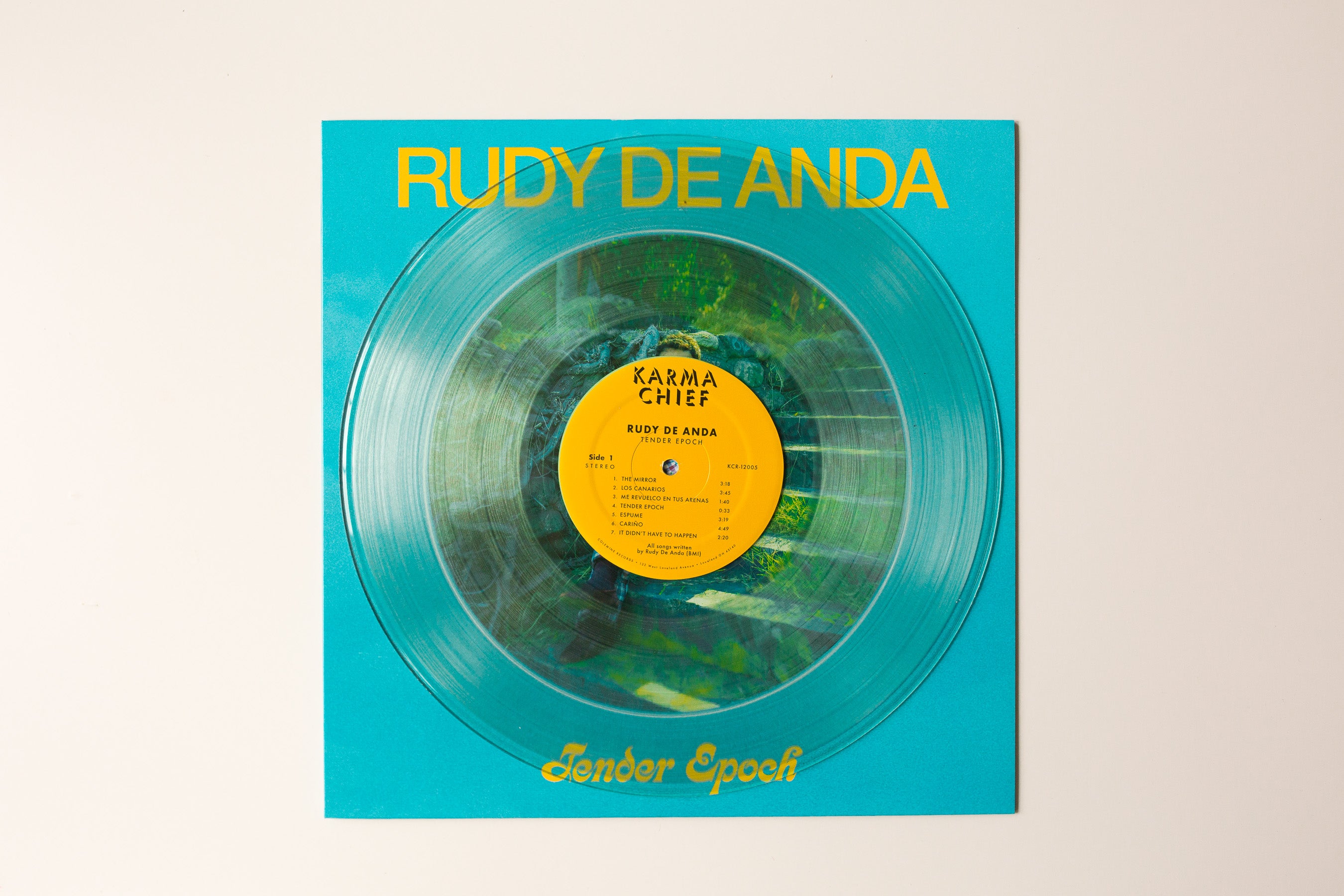 Rudy De Anda Tender Epoch vinyle LP noir psych latin