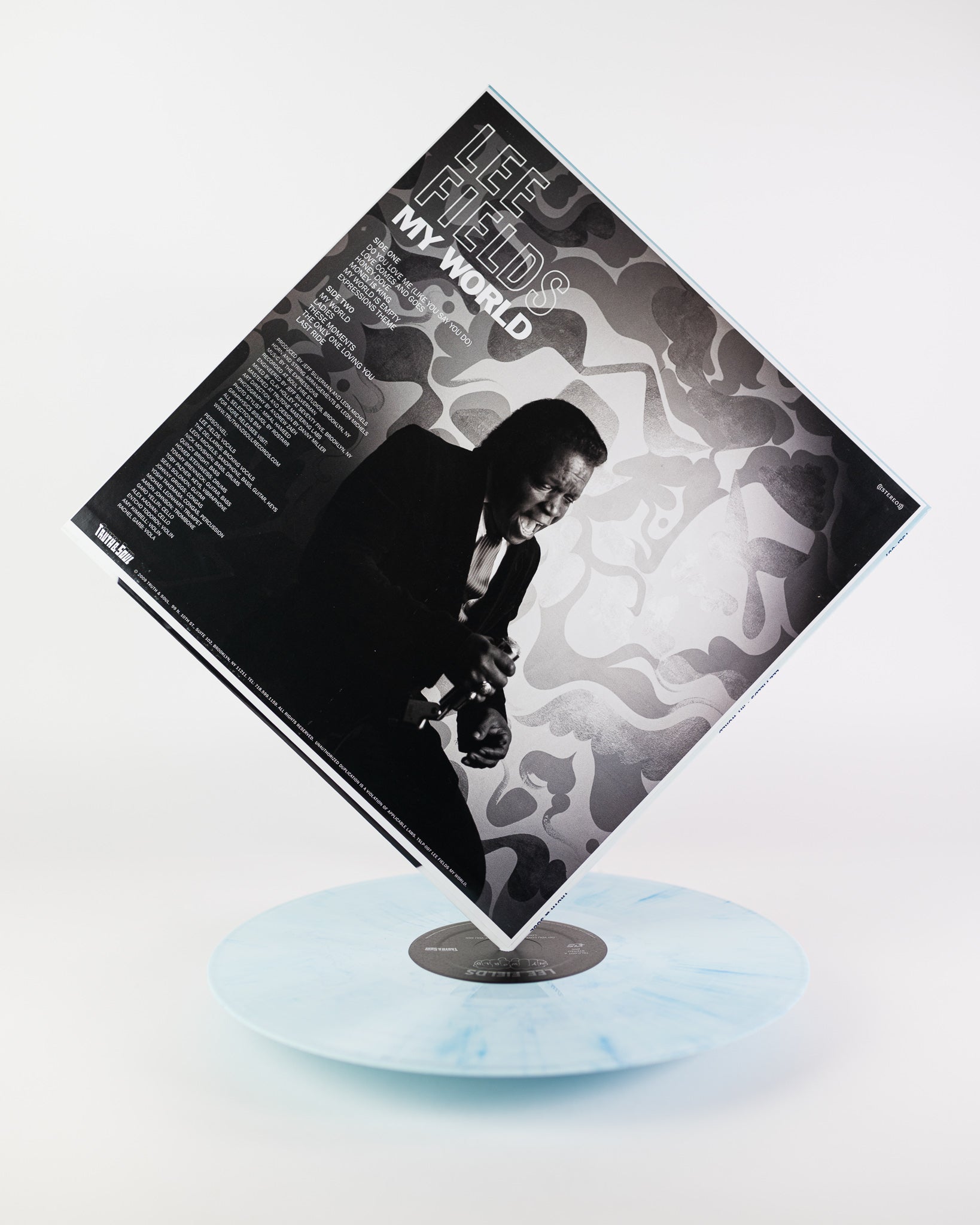 Lee Fields My World Vinyle LP sky blue soul