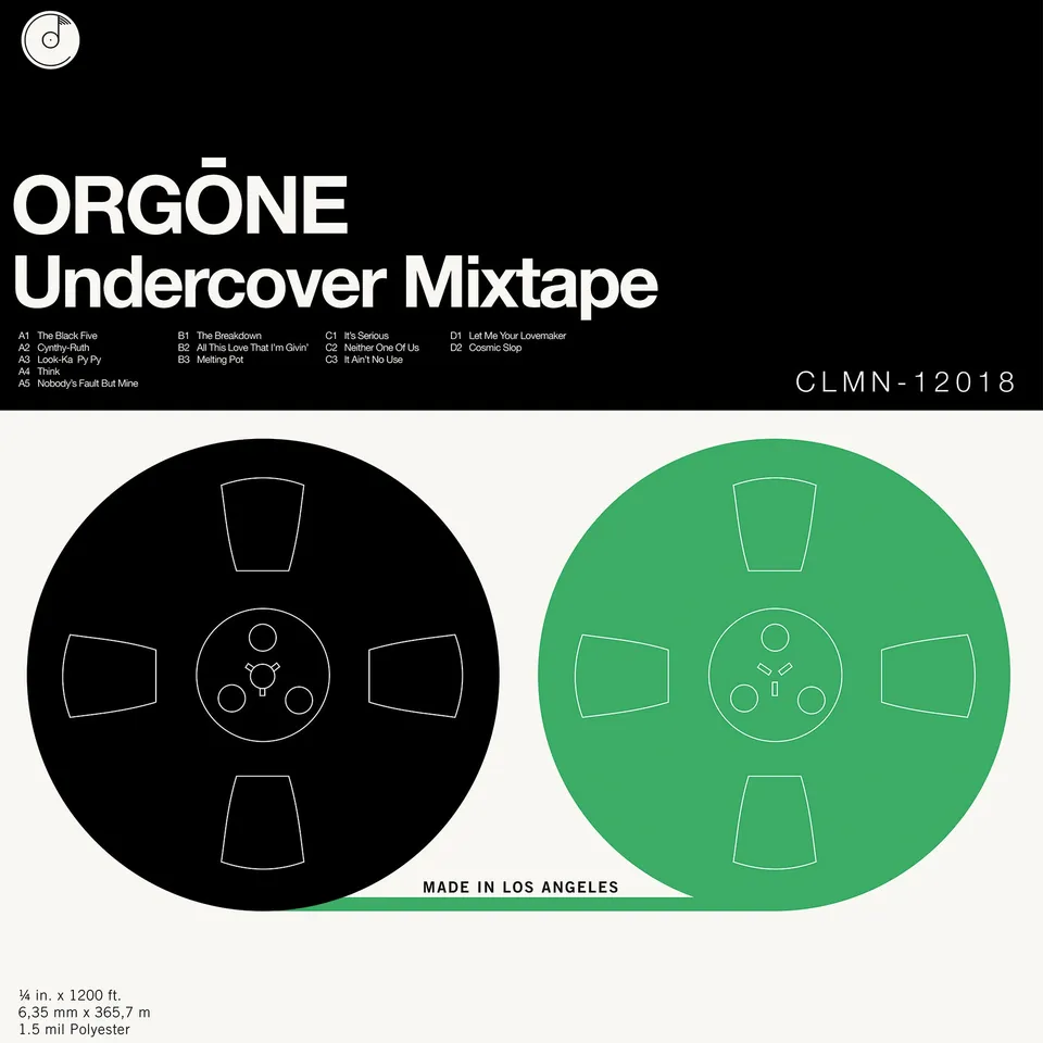 Orgone Undercover Mixtape vinyle noir 2LP funk soul