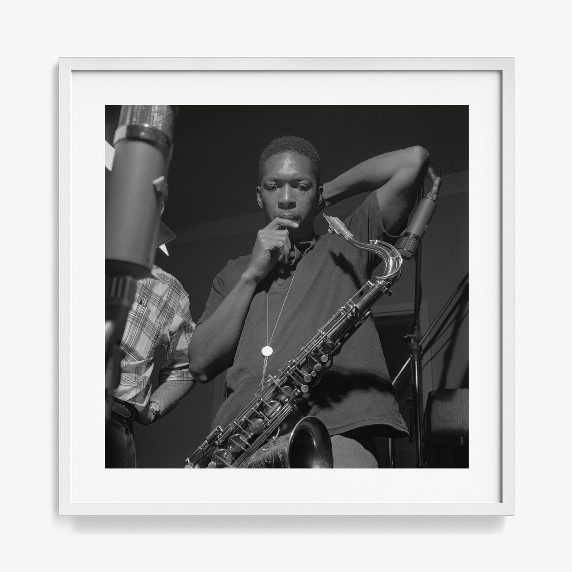 John Coltrane Blue Train Print Art 18x18 Non Encadré