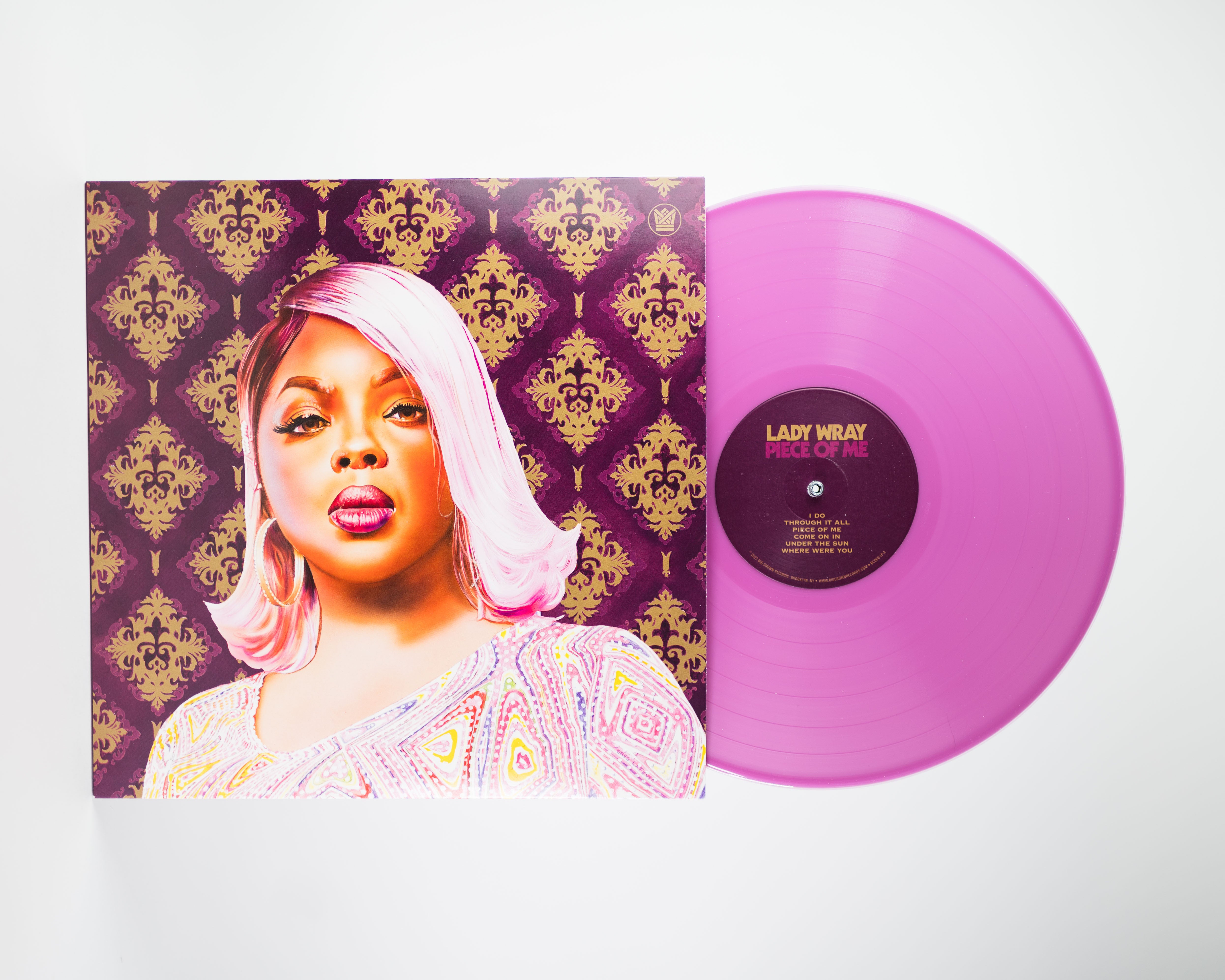 Lady Wray Piece Of Me vinyle LP violet R&B soul boom-bap